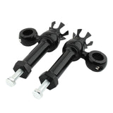 Maxbell Motorcycle Handlebar Riser Universal for Dyna Fat Bob Cvo Fxdfse : 2009 Black