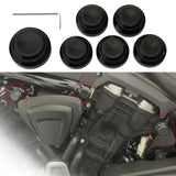 Maxbell 6x Motorcycle Nut Cover Cap Replaces for Nightster 975 2022-2023