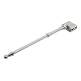 Maxbell Motorcycle Flag Pole Durable Motorcycle Flagpole Mount for Honda GL1800 Silver