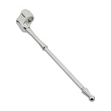 Maxbell Motorcycle Flag Pole Durable Motorcycle Flagpole Mount for Honda GL1800 Silver