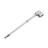 Maxbell Motorcycle Flag Pole Durable Motorcycle Flagpole Mount for Honda GL1800 Silver