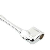 Maxbell Motorcycle Flag Pole Durable Motorcycle Flagpole Mount for Honda GL1800 Silver