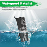 Maxbell Motorcycle Tool Tube Easy Installation Canister Gloves Storage Tube Medium