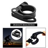 Maxbell Bike Seat Post Clamp Quick Release Bicycle Seatpost Clamp for Road Bike 28.6mm