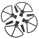 Maxbell Propeller Guard Protector Bumper + Landing Gear Cover for DJI Spark black