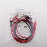 Maxbell P1040 1Set 1M 4mm Silicone Banana Plug to Crocodile Alligator Clip Test Probe Lead Wire Cable Test Leads Kits