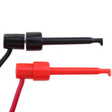 Maxbell 1Set 1M 4mm Silicone Banana Plug to Test Hook Clip Probe Lead Wire Cable Test Leads Kits