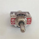 Maxbell Toggle Switch, SPDT On/Off/On 3 Position 3 Pins Momentary, AC 250V 15A