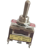 Maxbell Toggle Switch, SPDT On/Off/On 3 Position 3 Pins Momentary, AC 250V 15A