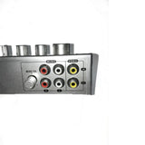 Maxbell Karaoke Audio Sound Echo Mixer with Dual Channel of Microphone silver