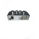 Maxbell Karaoke Audio Sound Echo Mixer with Dual Channel of Microphone silver