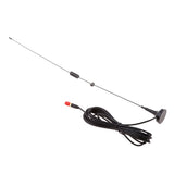 Maxbell SMA-F UHF+VHF Magnetic Car Radio Antenna for BAOFENG Two Way Radio UV-5R Walkie Talkie
