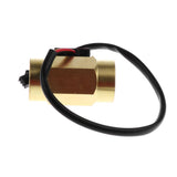 Maxbell 30cm G3/4'' Hall Effect Liquid Water Flow Sensor Switch Flowmeter Fluid Meter 2-50L/min DC 5V-15V 1.75MPa Water Flow Sensor