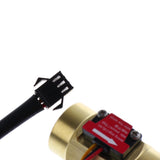 Maxbell 30cm G3/4'' Hall Effect Liquid Water Flow Sensor Switch Flowmeter Fluid Meter 2-50L/min DC 5V-15V 1.75MPa Water Flow Sensor