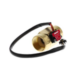 Maxbell 30cm G3/4'' Hall Effect Liquid Water Flow Sensor Switch Flowmeter Fluid Meter 2-50L/min DC 5V-15V 1.75MPa Water Flow Sensor