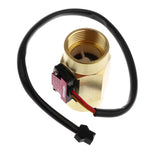 Maxbell 30cm G3/4'' Hall Effect Liquid Water Flow Sensor Switch Flowmeter Fluid Meter 2-50L/min DC 5V-15V 1.75MPa Water Flow Sensor