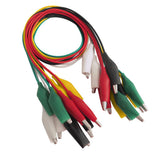 Maxbell (10 PCS/Set) 19'' Double-ended Alligator Clips Wire Crocodile Clips Cable