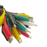 Maxbell (10 PCS/Set) 19'' Double-ended Alligator Clips Wire Crocodile Clips Cable