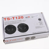 Max Car Audio System Stereo Speaker with  Subwoofer Tweeter T120