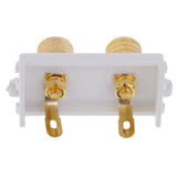 Maxbell Video Wall Socket Module 2 Ports Female Wallplate with Frame Directly Plug Type