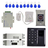 Maxbell Universal 500 Fingerprint Password Door Access Control Security System 10Keys Card Smart Lock Work Off-Line