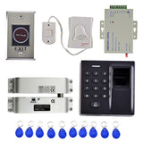 Maxbell Universal 500 Fingerprint Password Door Access Control Security System 10Keys Card Smart Lock Work Off-Line