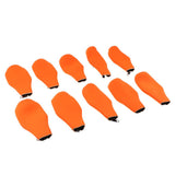 10Pcs Bottle Cooler Holder Neoprene Zipper Beer Chilling Full Cover orange