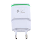Maxbell 2.1A 1Port USB Travel Home Wall Power Adapter Charger LED Portable EU  white