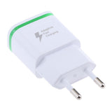 Maxbell 2.1A 1Port USB Travel Home Wall Power Adapter Charger LED Portable EU  white