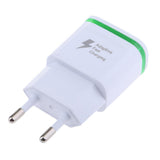 Maxbell 2.1A 1Port USB Travel Home Wall Power Adapter Charger LED Portable EU  white
