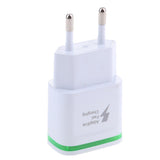Maxbell 2.1A 1Port USB Travel Home Wall Power Adapter Charger LED Portable EU  white