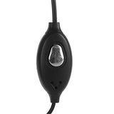 Max 10Pieces G Shape 2 Pin PTT Earpiece Earphone Mic for Two Way Radio