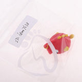 Maxbell Cute Fish Animal Anti-break USB Data Charger Cable Saver Protector red