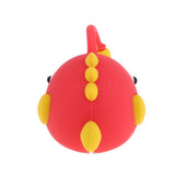 Maxbell Cute Fish Animal Anti-break USB Data Charger Cable Saver Protector red