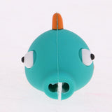 Maxbell Cute Fish Animal Anti-break USB Data Charger Cable Saver Protector blue
