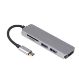 Maxbell 5in1 USB Type C Hub 4K HDMI & USB 3.0 & TF/SD Card Reader Adapter