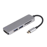 Maxbell 5in1 USB Type C Hub 4K HDMI & USB 3.0 & TF/SD Card Reader Adapter