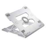 Maxbell Adjustable 8-Angle Laptop Stand Compatible with MacBook Pro/Air, 11-14" Notebook and Tablet Desktop Space-Saving Holder with Anti-Slip Silicone Pad