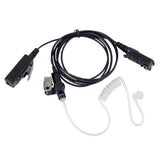 Max Covert Acoustic Tube Headset/Earpiece for Motorola Radio XPR3300 XPR3500