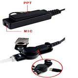 Max Covert Acoustic Tube Headset/Earpiece for Motorola Radio XPR3300 XPR3500