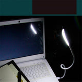 Max USB Reading Lamp Touch Switch LED Light for Keyboard Laptop PC white