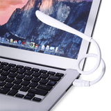 Max USB Reading Lamp Touch Switch LED Light for Keyboard Laptop PC white