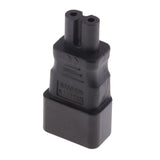 Max IEC 320 C14 Male to C7 Female Power Converter Adapter Plug