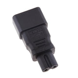 Max IEC 320 C14 Male to C7 Female Power Converter Adapter Plug