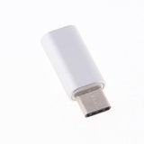 Maxbell 2Piece USB Type C Converter Adapter Charge Data Sync for iPhone Silver
