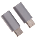 Maxbell 2Piece USB Type C Converter Adapter Charge Data Sync for iPhone Gary