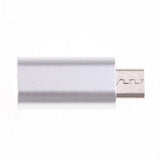 Maxbell 3Piece Micro USB Converter Adapter Charge Data Sync for iPhone Silver