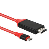 Maxbell Type C To HDMI HDTV TV Cable Adapter for Samsung Macbook 2Meter