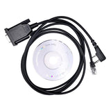 Maxbell Programming Cable with COM Port for Kenwood Two Way Radio Walkie Talkies