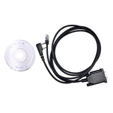 Maxbell Programming Cable with COM Port for Kenwood Two Way Radio Walkie Talkies